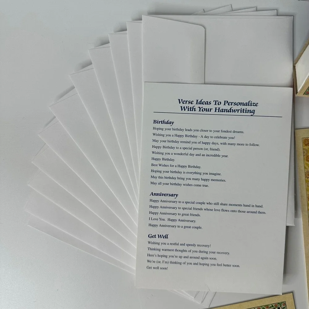 Daily Blessings 11 Blank Friendship Cards Envelopes Amy Rosenberg Babbling Brook